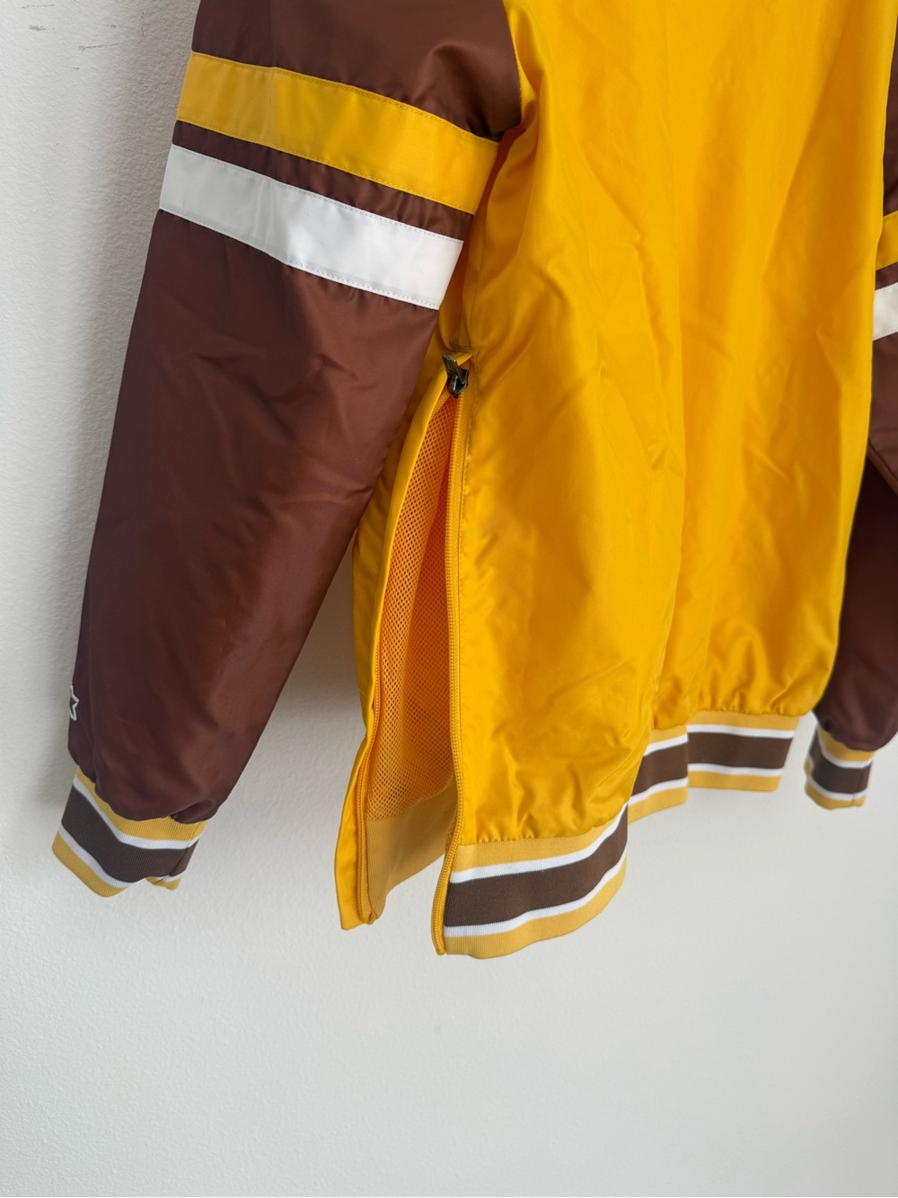 Vintage Starter Boston Bruins V-Neck Windbreaker Pullover Men’s Size Small - Picture 6 of 8